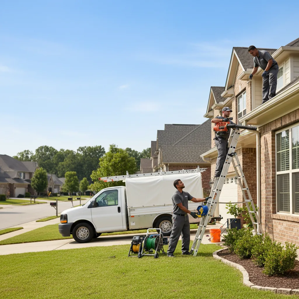 Home Gutter Service in Sanford, NC near me